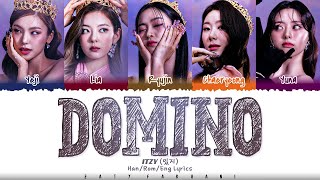 ITZY (있지) - 'DOMINO' Lyrics [Color Coded_Han_Rom_Eng]