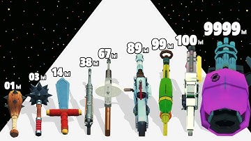 Weapon Evolution 3D Run - Level Up Weapon Max Level Gameplay