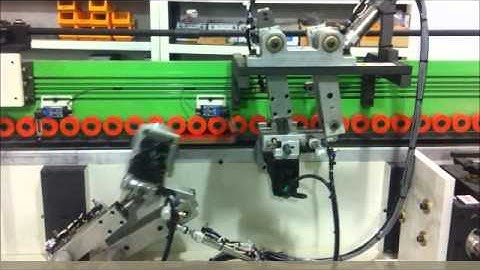 edge banding machine T-500 series corner rounding system