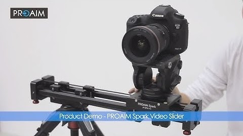 Proaim Spark 13" Compact Camera Video Slider (P-SPK-13)