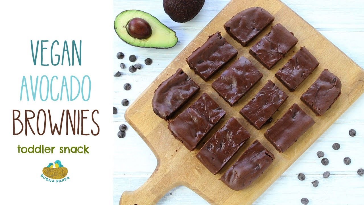 Vegan Avocado Brownies +12 Months recipe | BuonaPappa