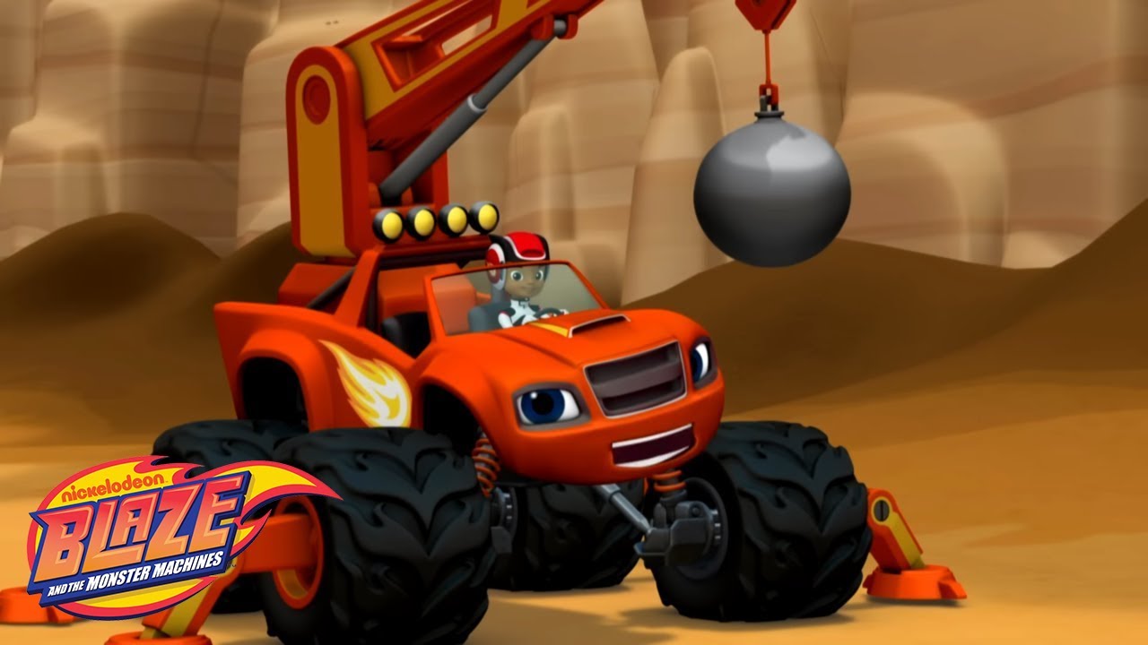 Blaze e os Monster Machines | O Blaze salva a Starla | Nick Jr.