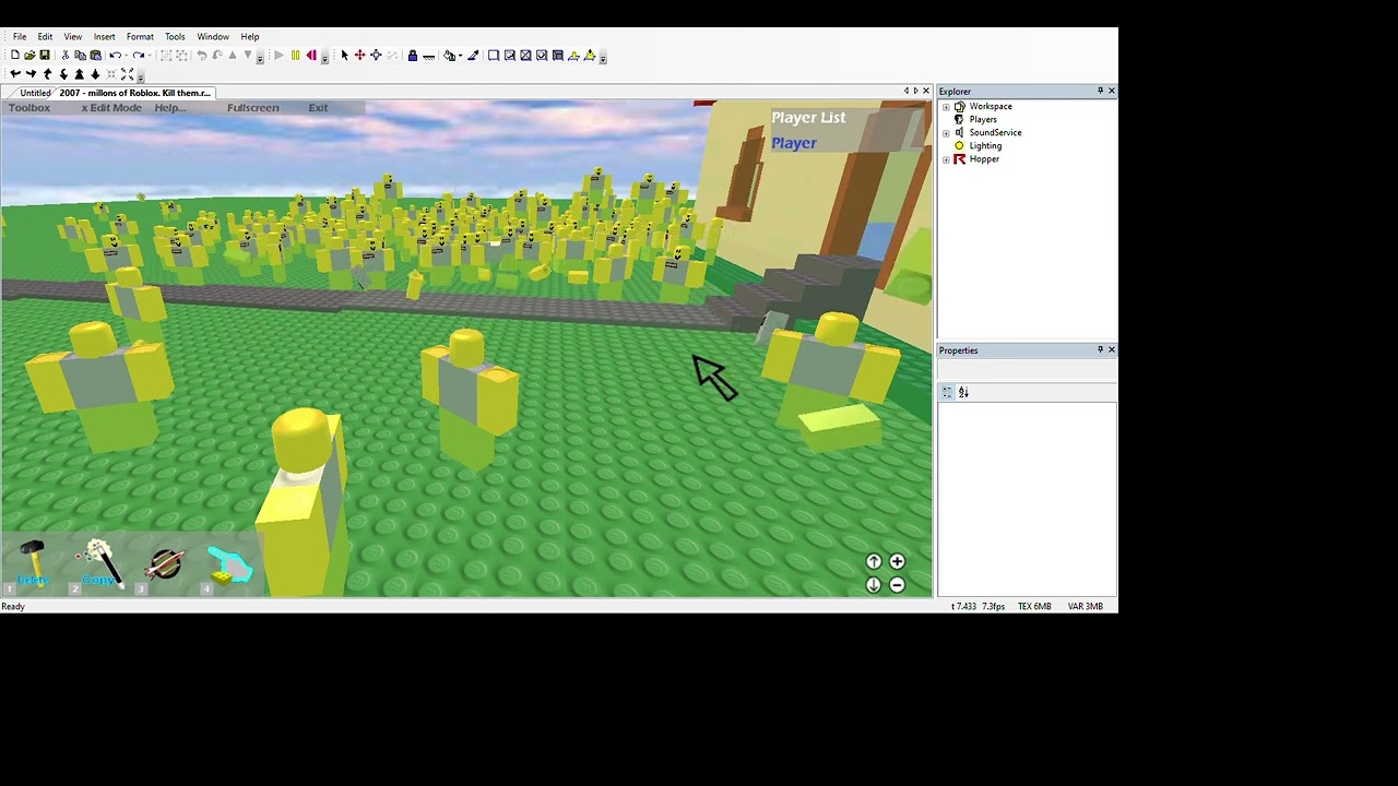 SuperVictor64 on X: Running a Unofficial Accurate Roblox 2006 Client on a  xp vm.  / X