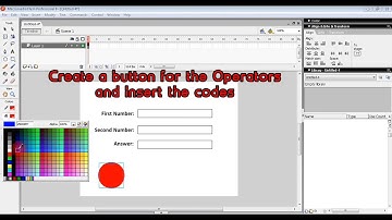 How to Create a Simple Calculator  via Macromedia Flash Pro 8