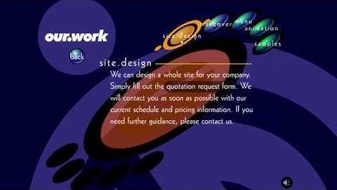 Gabocorp flash website in 1997