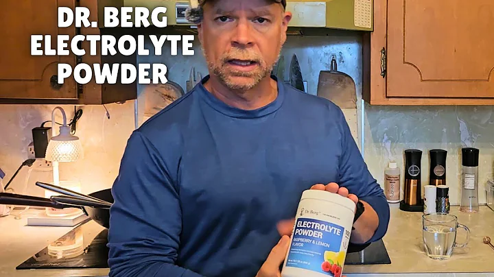 DrBerg Electrolytes | Dr. Berg Zero Sugar Hydration | Electrolyte Powder