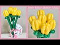 Easter balloon bouquet  how to make balloon tulips