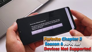Fortnite Chapter 2 Season 6 APK for Devices Not Supported screenshot 1