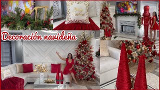 SALA decoración NAVIDEÑA 2023 Decoración NAVIDAD |Living Room Christmas 2023