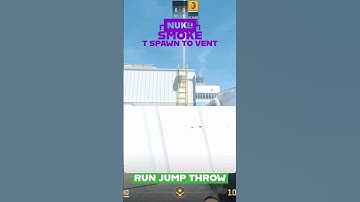 [Nuke Smoke] T Spawn to Vent | CS2 #shorts #cs2 #cs2smokes #nuke #nuketspawn #nukewindow