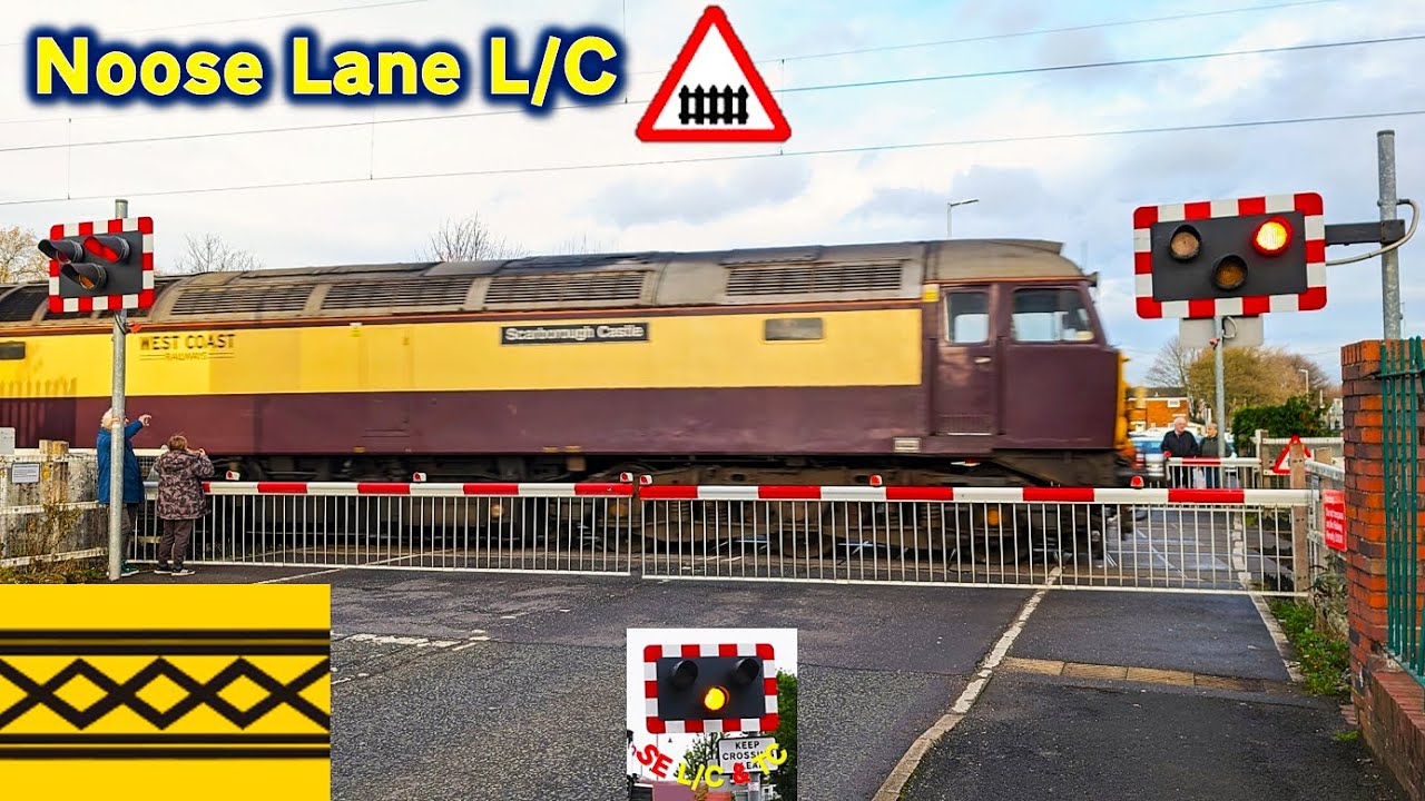 Portobello Junction - Noose Lane Level Crossing, West Midlands (Ft. The Northern Belle)