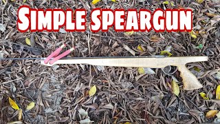 How to Make a Simple and Easy Speargun But POWERFUL / Cara Membuat Tembak Ikan / Senapang Ikan