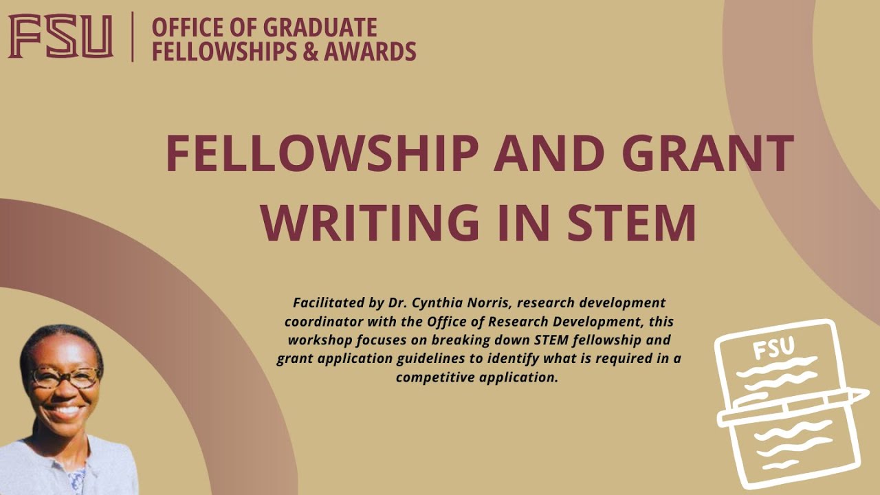 Fellowship and Grant Writing in STEM