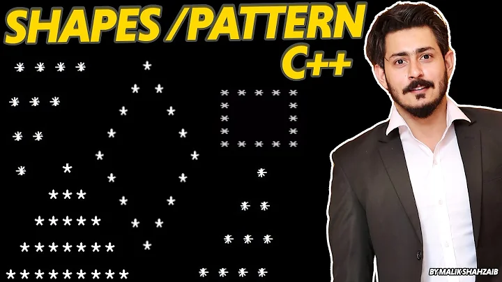 shapes in c++ using nested loops and pattern | Drawing shapes in c++ | creating  shapes patterns