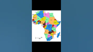 African Continent Countries Map Geography Africa Map World 