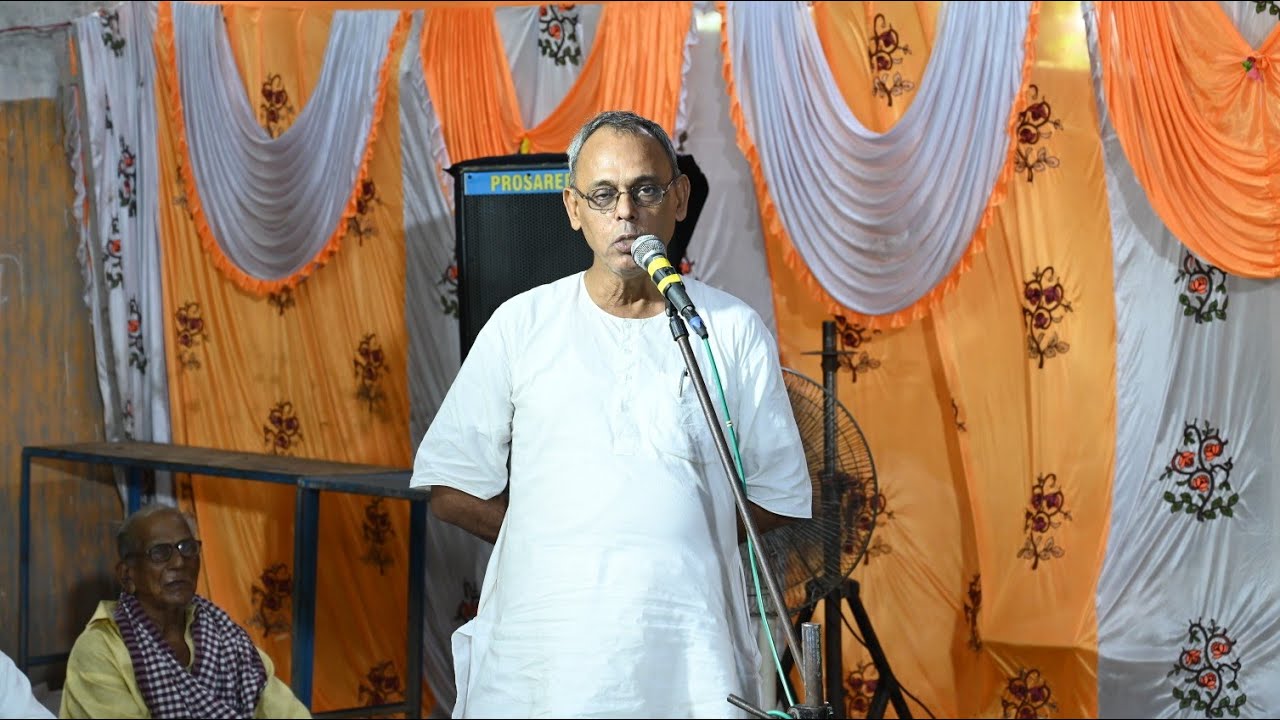 SPEECH BY PROFESSOR JITENDRA KUMAR PATI (SPR) !!