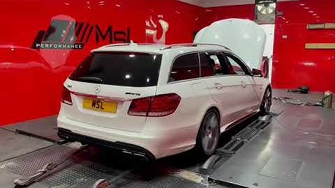 Mercedes E63 Wagon in for our custom stage 2 remap and dyno package at MSL Performance