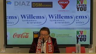 Persconferentie Marc Coucke na ontslag Yves Vanderhaeghe