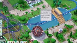 Parkitect (2018) 4k PC Gameplay - Tutorial pt 4, placing shops, workers, items