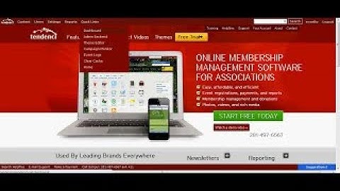 Tendenci Website Content Options
