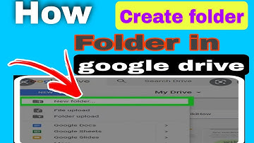 How to create folder in google drive | Tagalog tutorial