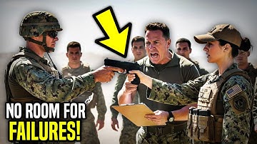 They Were Failing Her in Every Combat Drill — Then the Navy SEAL Commander Handed His Service Weapon