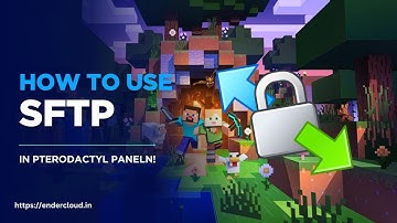 How to use SFTP In Pterodactyl Panel | Minecraft Server!