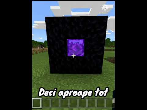 Cel Mai Mic Portal Din Minecraft