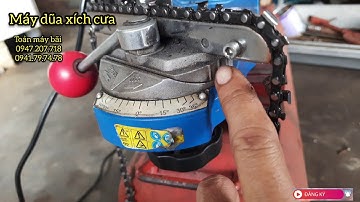 Máy mài dũa xích cưa cao cấp nhôm nguyên khối |toản máy bãi | 0947207718 | 0941797478 #tmb