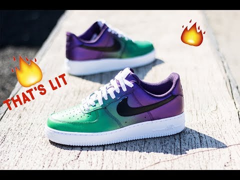 nike air force 1 airbrush