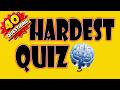 The Hardest General Knowledge Quiz On YouTube 🤯