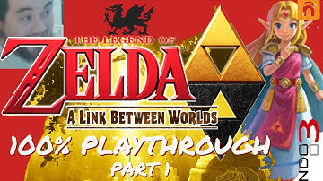 The Legend of Zelda: A Link Between Worlds Hero Mode 100% (Part 1)