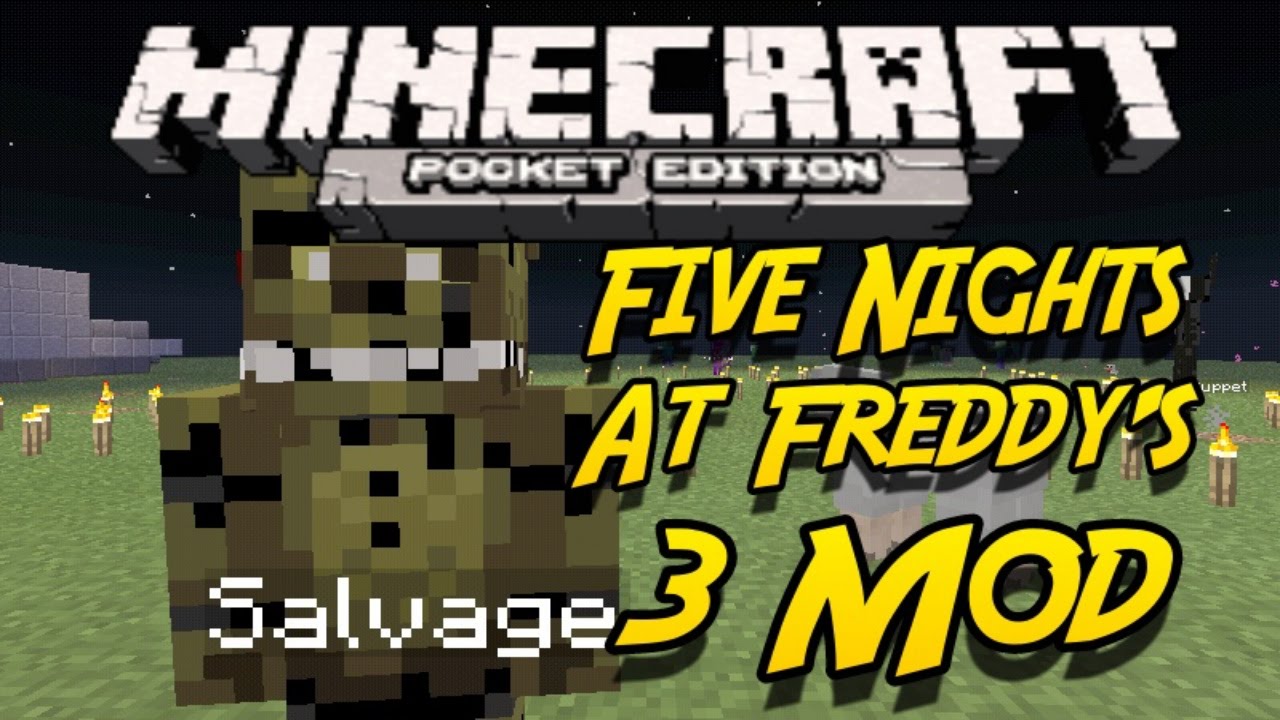 0.10.5]Pocket Five Nights at Freddy's 3 Mod[Phantom/Hallucination  Animatronics and New Hybrid Animatronic Salvage and More - MCPE: Mods /  Tools - Minecraft: Pocket Edition - Minecraft Forum - Minecraft Forum