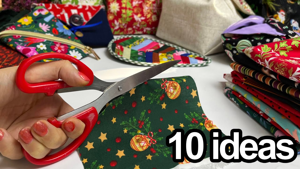 10 Perfect Christmas Sewing Projects You Can Sell or Gift - Sewing for Beginner