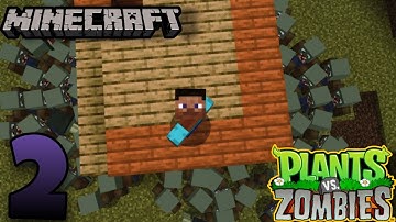 Minecraft Bedrock: PVZ Survival - Gameplay Walkthrough (Part 2) [iOS,Android]