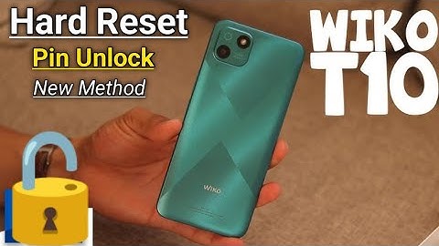 Wiko T10 Hard Reset | How To Pattern Unlock Wiko T10 | All Wiko Pin Unlock