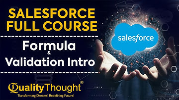 Create Validation Rules | Formulas and Validations | Salesforce |Create Validation Rules | QT