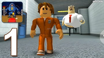 Obby Chapters: Escape Barry - Gameplay Walkthrough Part 1 - Great School Breakout (iOS, Android)