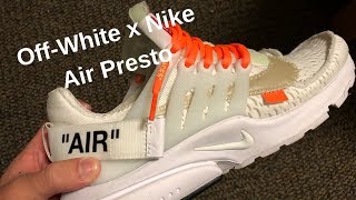glide retning Rose OFF WHITE x NIKE AIR PRESTO 'White' After-wear Review! - YouTube