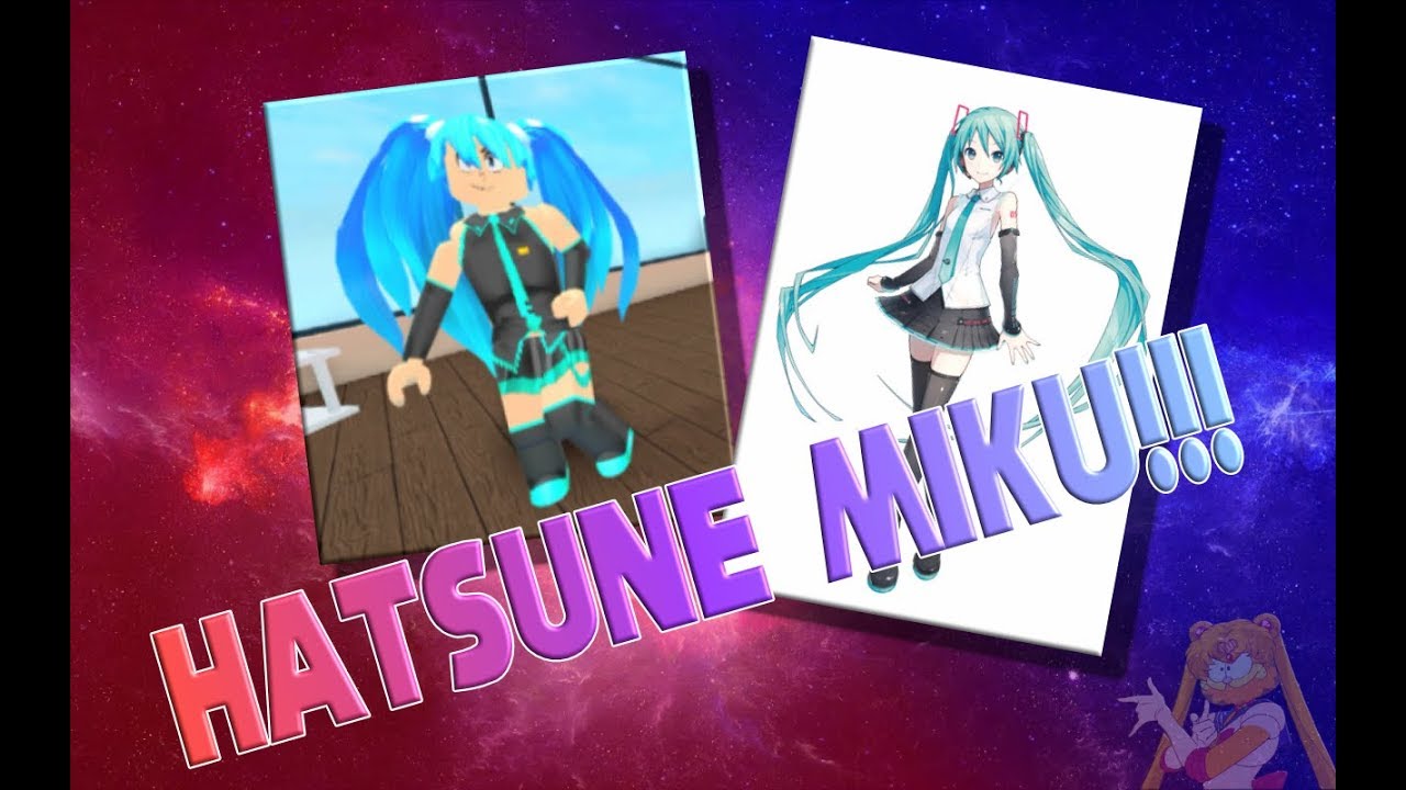 How To Make Hatsune Miku In Robloxian Highschool Youtube