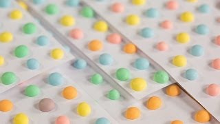 DIY Homemade Candy Dots, or Candy Buttons, and Candy Hearts