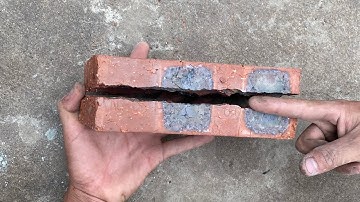 Mẹo bổ đôi viên gạch mà các bậc thầy luôn dấu bí mật