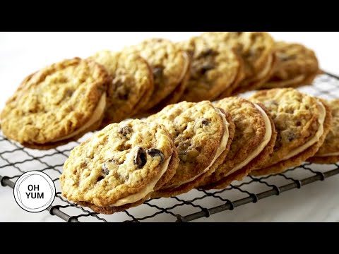 How to make the ULTIMATE Oatmeal Raisin Sandwich Cookies
