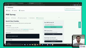 Product-Market Fit Survey: Walk Through