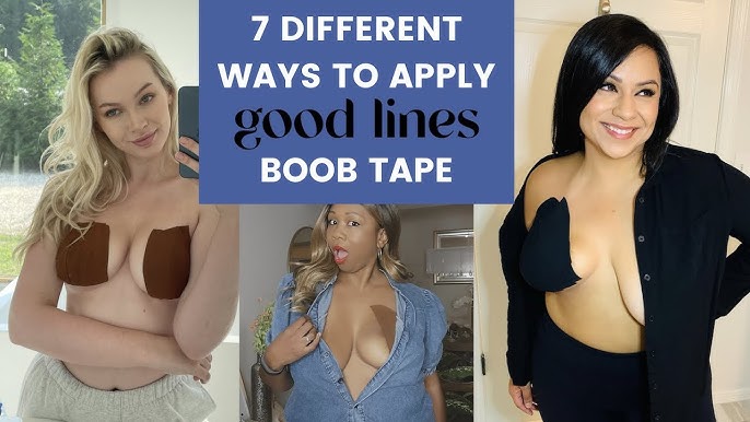 Boob tape application hack: Saggy to perky boobs in under 5 mins 🤩 