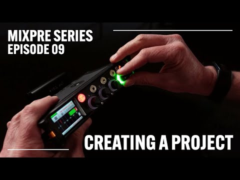 MixPre Series Episode 09 - Creating a Project