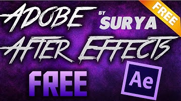 adobe after effects cs6 free full download for windows [2017]