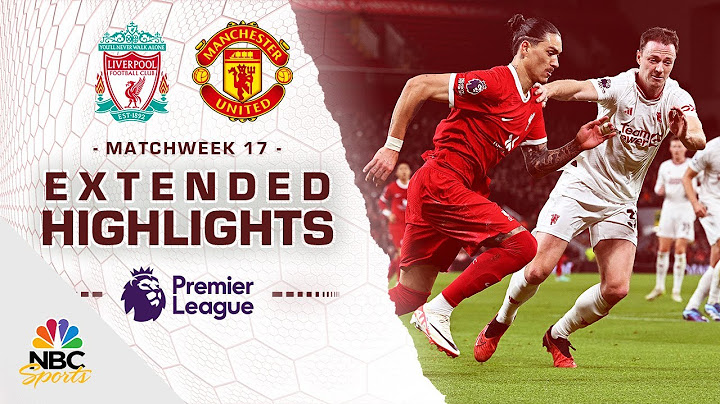 Liverpool v. Manchester United | PREMIER LEAGUE HIGHLIGHTS | 12/17/2023 | NBC Sports