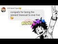 bi pride!! | deku x harem | bnha/mha texts series | domo wilson — bisexual anthem [RE-UPLOAD]