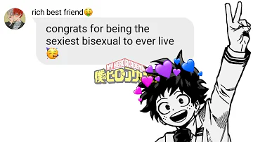 bi pride!! | deku x harem | bnha/mha texts series | domo wilson — bisexual anthem [RE-UPLOAD]